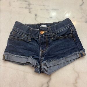 Old Navy Blue Denim Shorts for Little Girls Size 5